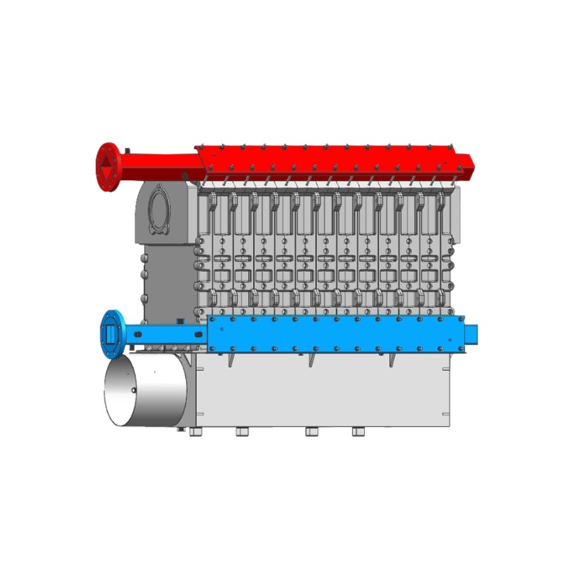 1400kW-13片式铸硅铝主热交换器